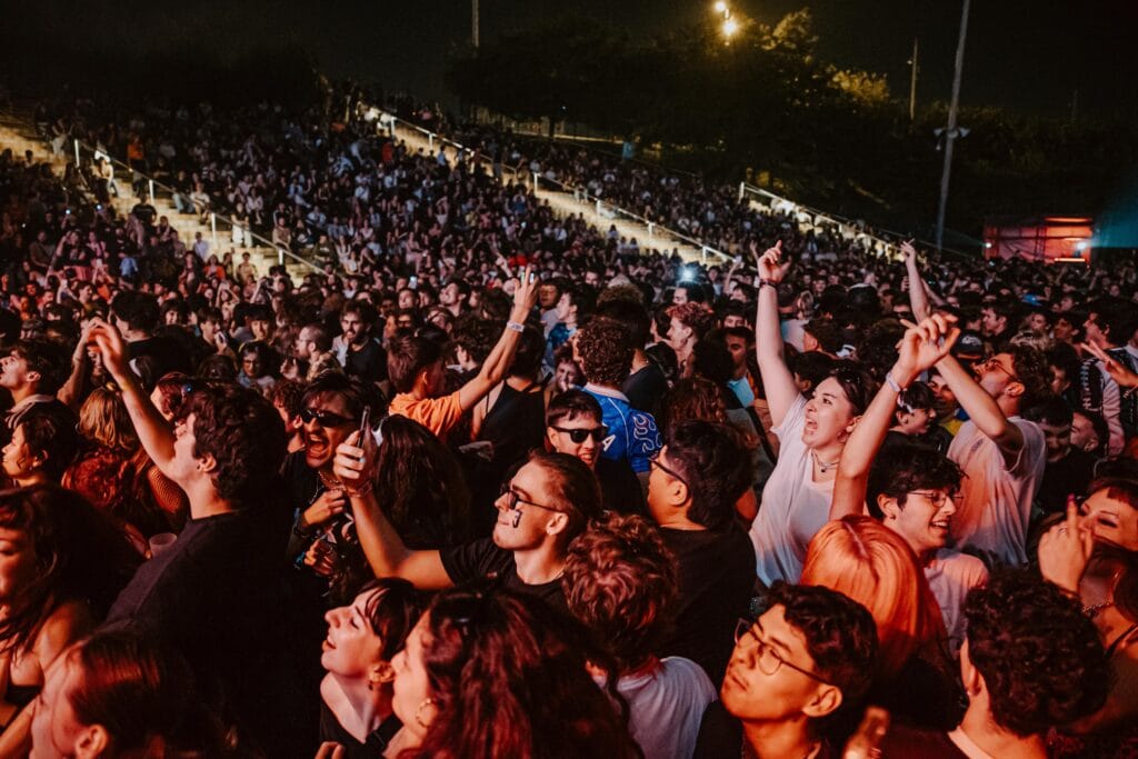 Imagen procedente de el concierto de Barry B en la edición del festival B de 2025
